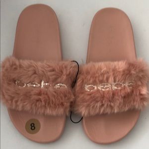 BEBE slides sz (8 Brand New)